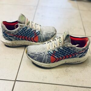 NIKE Pegasus turbo sneakers women’s white running shoes 6.5 lightly worn